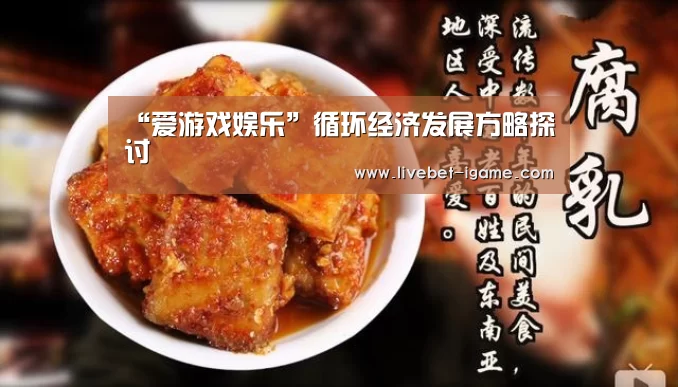 “爱游戏娱乐”循环经济发展方略探讨(图1) 爱游戏体育官网